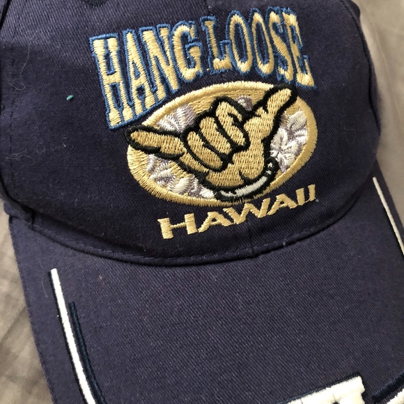 VINTAGE HANG LOOSE HAWAII VELCRO HAT SHAKA - Picture 4 of 4